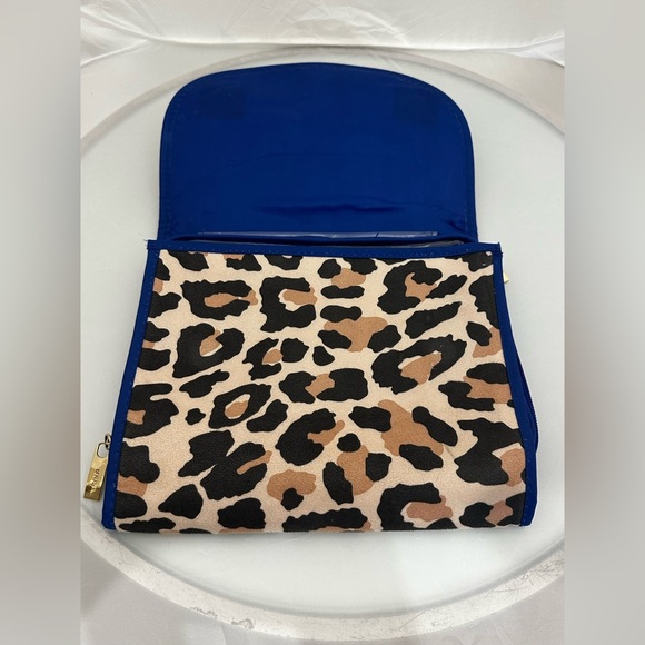 Trina Turk Leopard Print Makeup Case - Picture 2 of 3